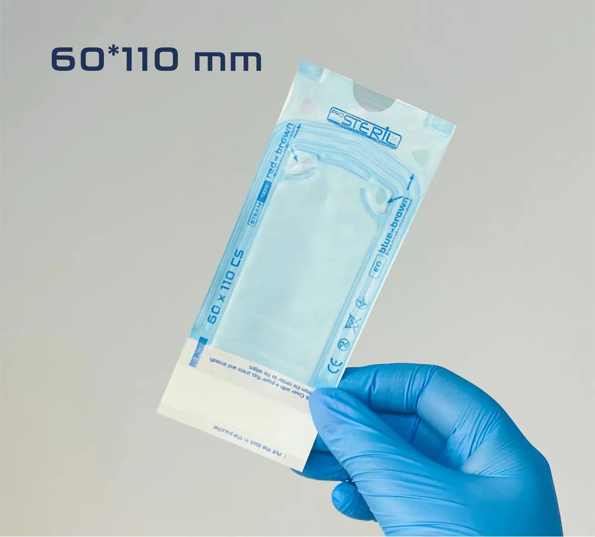 ProSteril Sterilization pouch STEAM 60x110 200 pcs